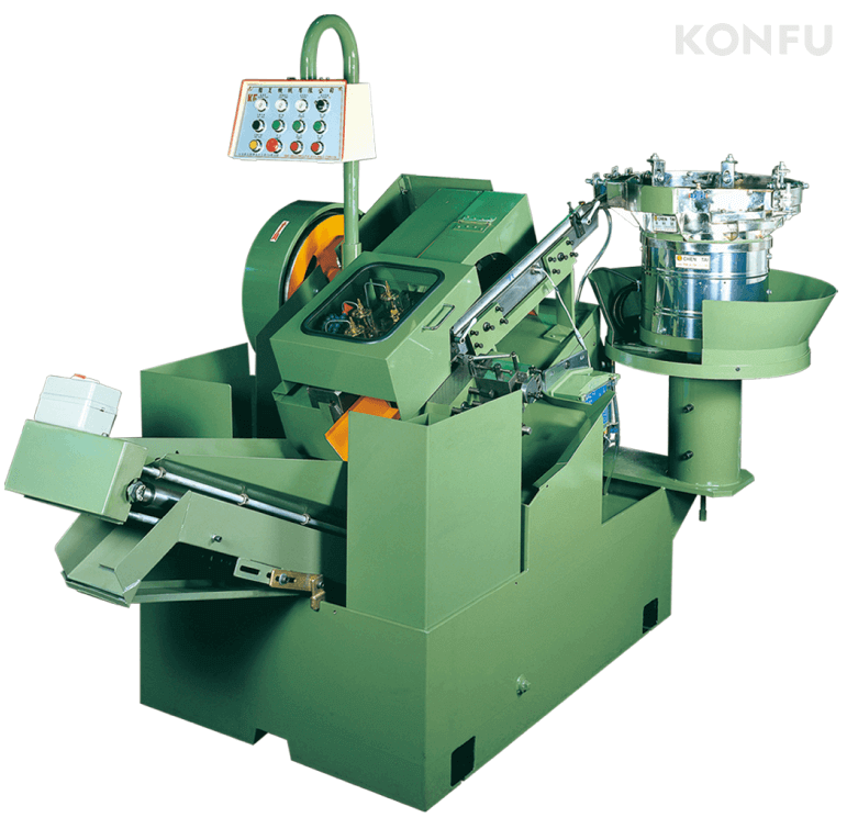 Precision thread rolling machine for creating strong, uniform fastener threads