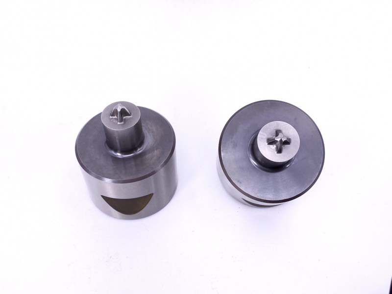 Comparison of CNC Engraving Punch components, showcasing manufacturing precision.